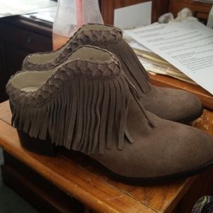 Ladies Real Suede Mules size 9 NBW